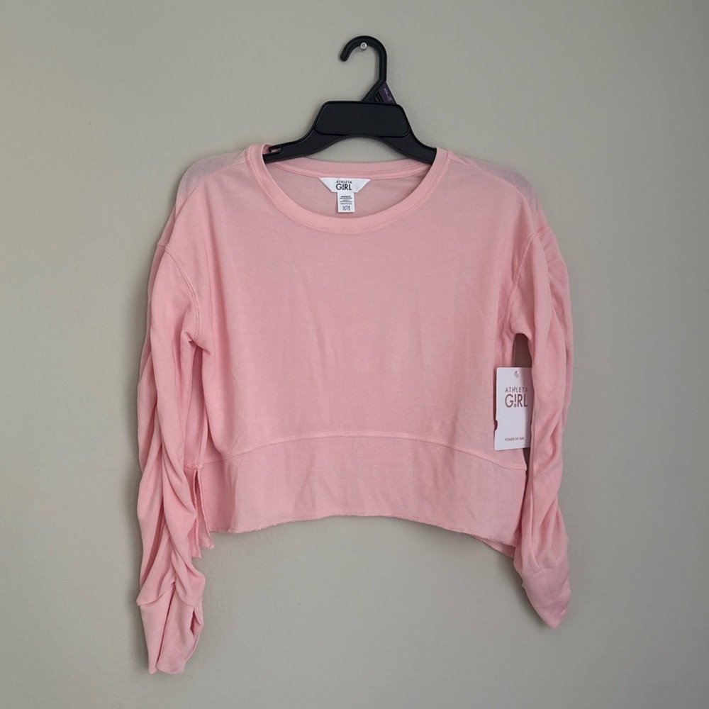 Athleta Girl Blush Pink Sweater
